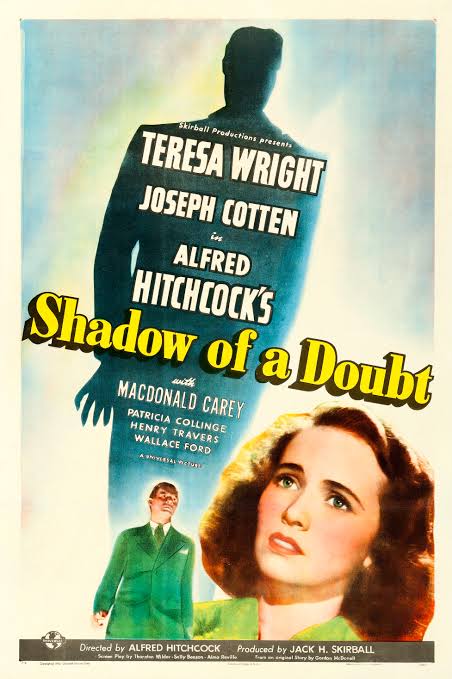 5. He directed Britain's 1st talkie film,'Blackmail' in 19296. He often sites 'The Shadow of Doubt' to be his favourite film that he has directed7.Although known for suspense/thriller/horror movies,he has also directed his only pure comedy movie- Mr. & Mrs. Smith #FunFact