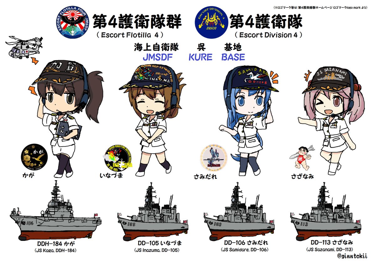 銀時 提督 第4護衛隊群 第4護衛隊 護衛艦 かが いなづま さみだれ 第8護衛隊 護衛艦 しまかぜ ちょうかい きりさめ すずつき T Co 0rsme0xf97 銀時 提督 第4護衛隊群 第4護衛隊 護衛艦 かが いなづま さみだれ 第8護衛隊 護衛艦 しまかぜ ちょうかい きりさめ すずつき T Co 0rsme0xf97