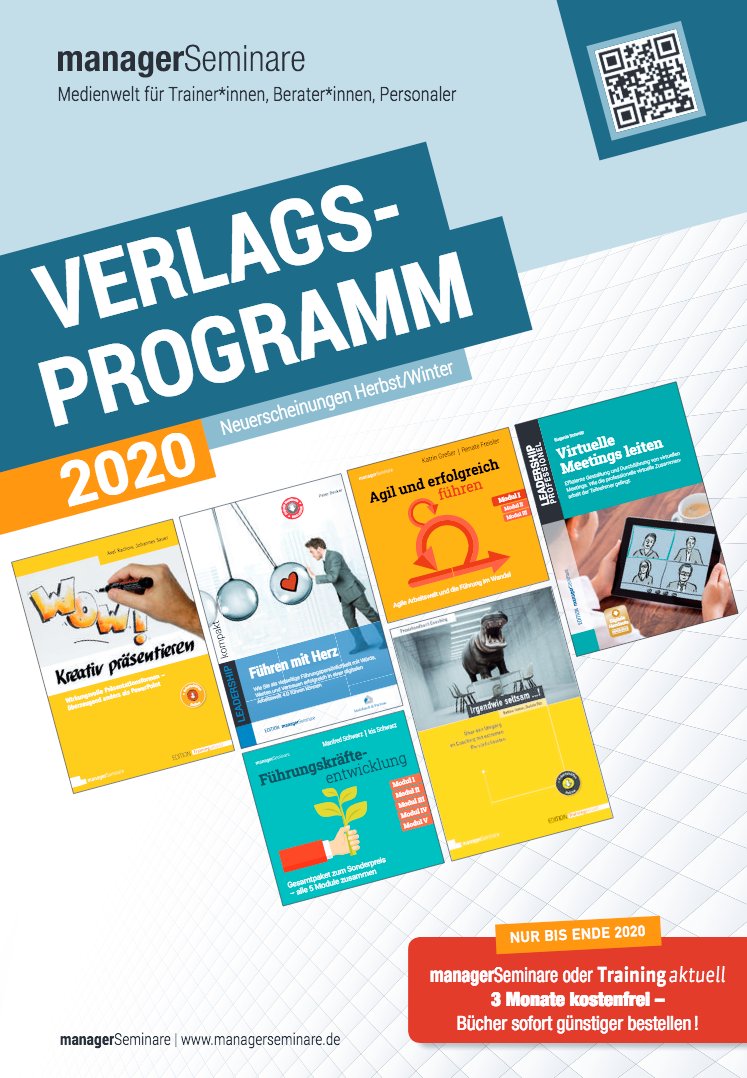 TrainingAktuell's tweet photo. Unser neues #Verlagsprogramm ist da! Es erwarten euch u.a. brandneue #Trainingskonzepte und eine Neuerscheinung von @flipchartcoach zu "Kreativ präsentieren" – seid gespannt! https://t.co/h373SUgkpq https://t.co/DAGNFph2Xd