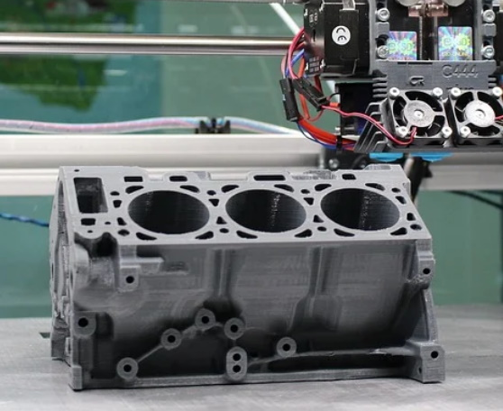 infinity360vr's tweet photo. We #3DPrint components for customers from a range of advanced #materials including carbon fibre, stainless steel and even #kelvar.

https://t.co/Loil61zmTO

Here a full full size engine block with all the detail #3DPrinted using aluminium filament. https://t.co/x5yiYVkgYH