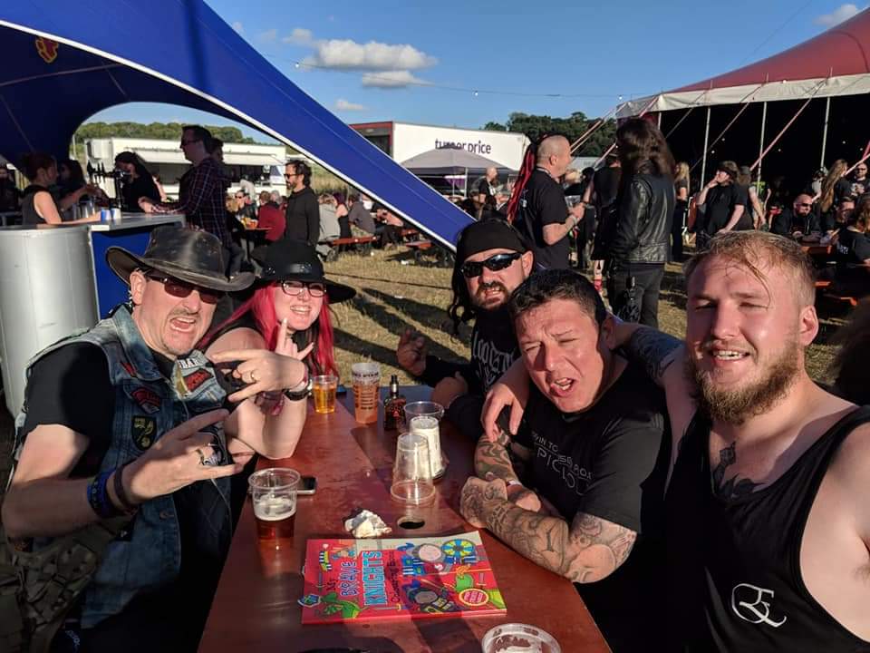 My @bloodstockopenair family!! It's been so weird not being at Bloodstock this year, roll on next year when we can all be together again at our home away from home!! 🤘#bloodstockfestival #bloodstockopenair #bloodstockvip #weekendaway #weekendofmetal #bloodstockfamily