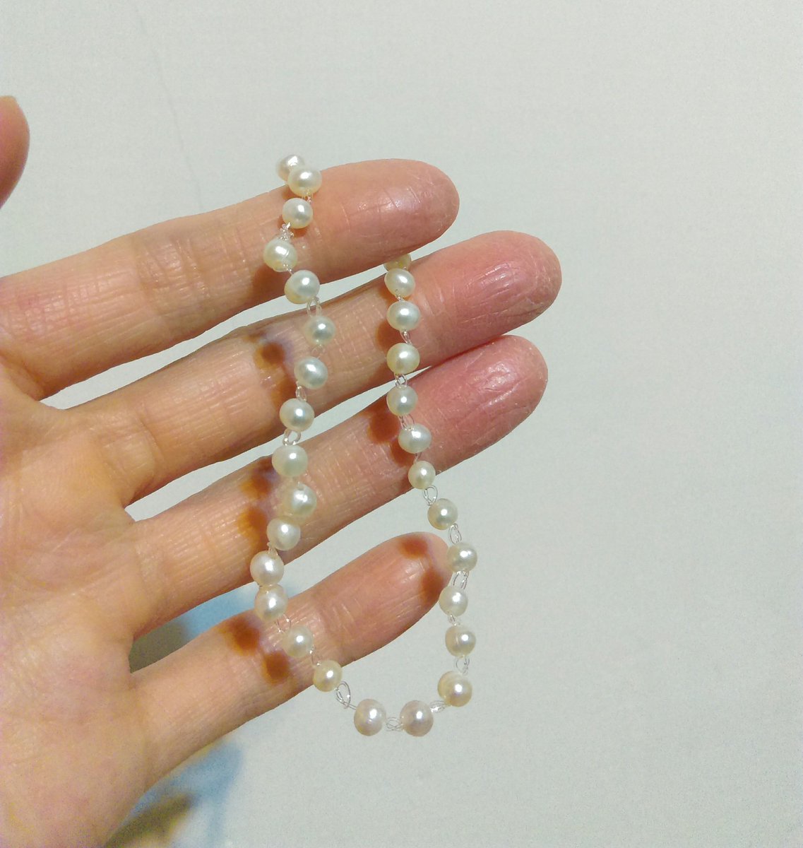 slackvader's tweet image. 💛 #fishline #beads #freshwaterpearls