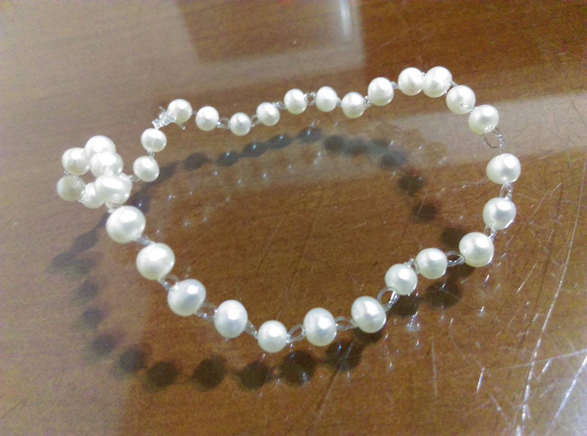 slackvader's tweet image. 💛 #fishline #beads #freshwaterpearls