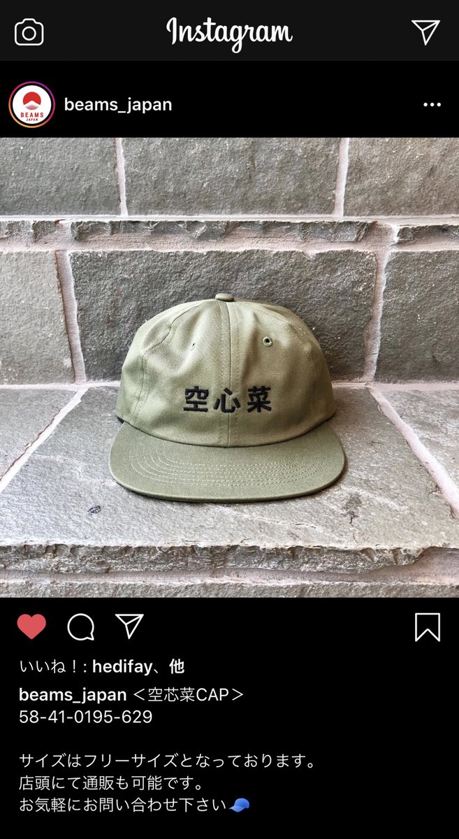 Ox ちょっとほしい 空芯菜 Beams キュウソネコカミ Ox ちょっとほしい 空芯菜 Beams キュウソネコカミ