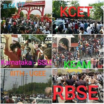 godknows125's tweet photo. It's not only matter of 25 lakhs students life but it also matter of more  than 2.5 M guardians and matter of their family members also. So 
@DrRPNishank
please postpone the exams and save those lives.
@HRDMinistry
 think about us.
#IAmAgainst_ExamsInCovid 
 #SOPCantSaveJEE_NEET https://t.co/E2uNzdp14q