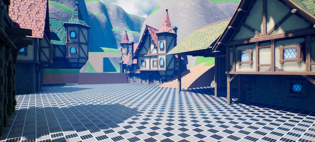 IsyaReborn's tweet photo. Anyone have an idea of what town this is??????? #FiestaOnline #IsyaReborn #UE4 #Gamigo #Outspark #Roumen https://t.co/zEpmlQh0C9