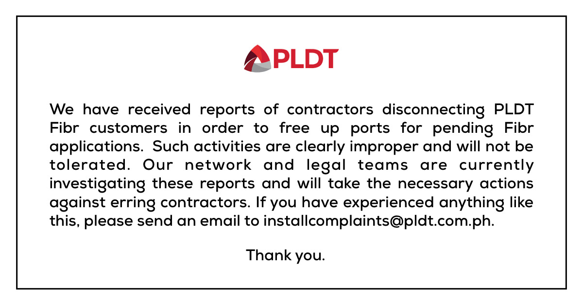 PLDT Inc. tweet media