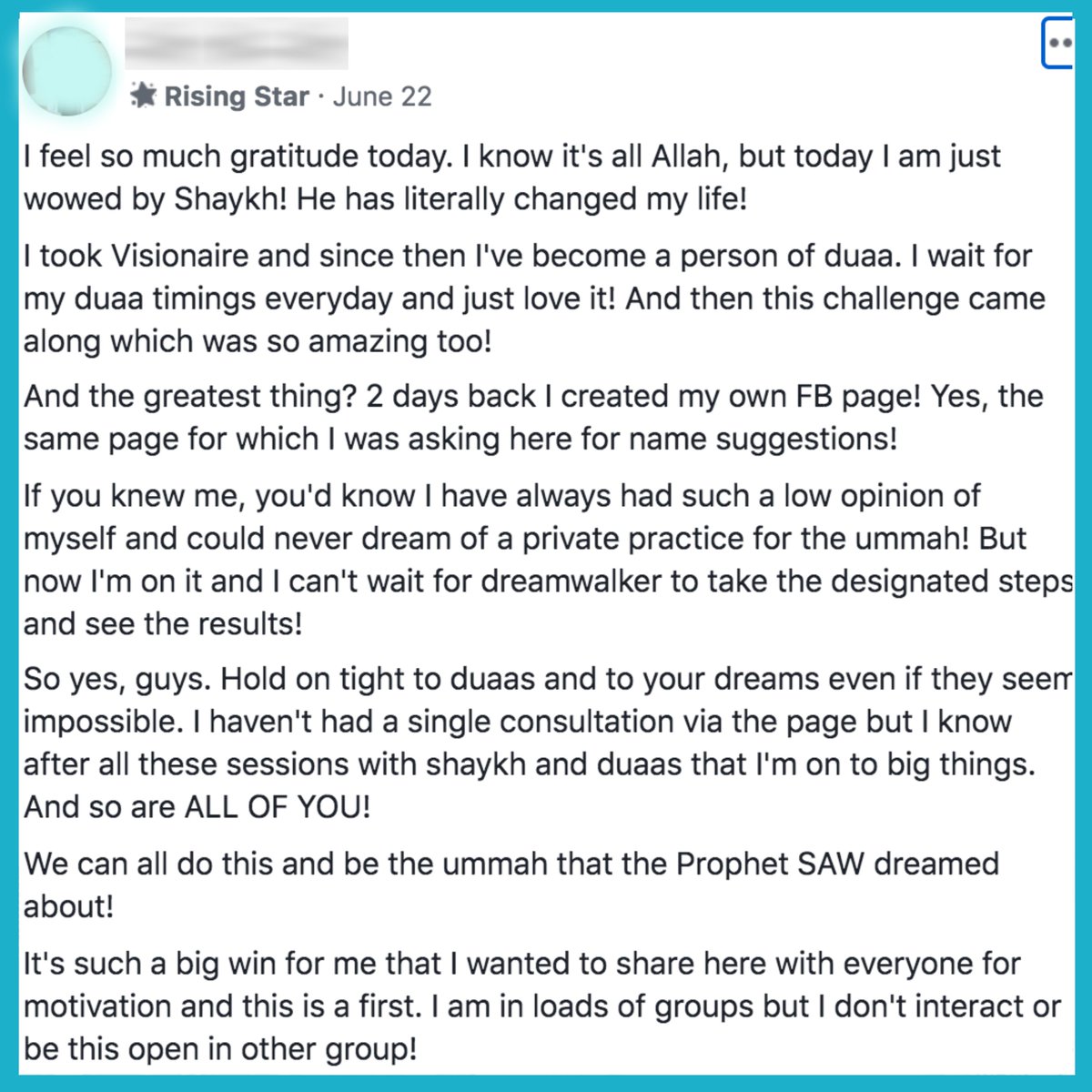 shMuhammad's tweet photo. It's an honour to work with action takers and watch them grow, alhamdulilah.
Would you like to take our next Challenge? We'll be starting momentarily
https://t.co/y2tBpgusqz
#showmethesouk
#raisingnationbuilders #muslimleadership https://t.co/XoWwdnJSkD
