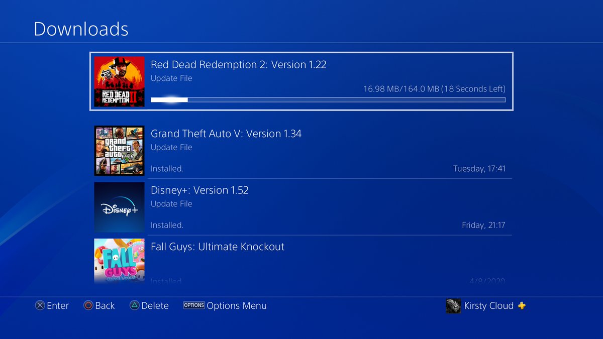 A new patch (v 1.22) has just released for #RedDeadOnline