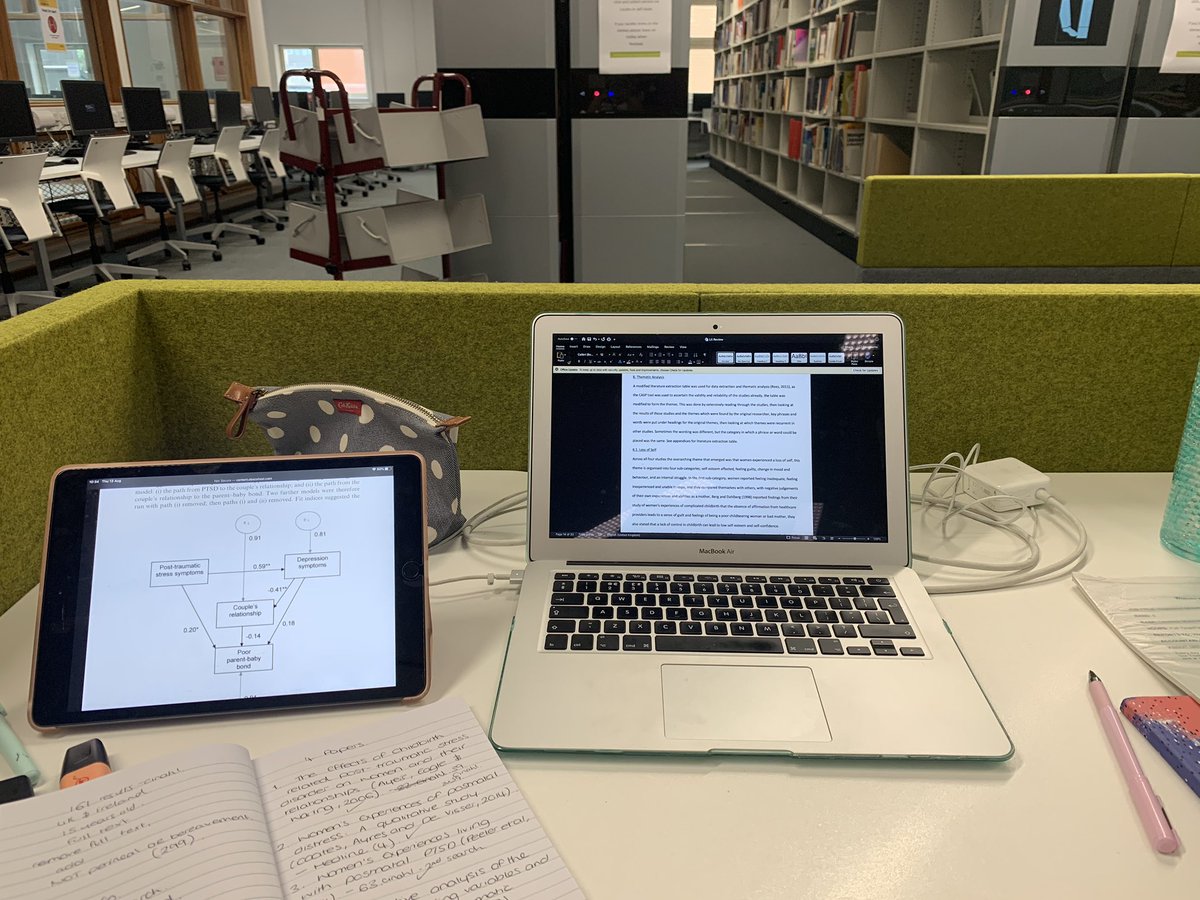 midwifesimone's tweet photo. Loving the peace and quiet in the library this week, almost finished! #productive #lastassignment #litreview #studentmidwife https://t.co/PghS6WxaMJ