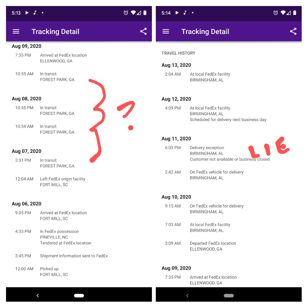 RayScottPromo's tweet image. Day 7 of the hostage situation at @FedEx #fedex