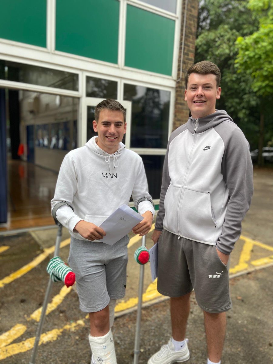 CCChalfonts's tweet photo. A huge congratulations to our year 13 students who received their results today. We wish you all the best as you set out on your next adventures! #cccresults #cccsixthform https://t.co/Kral4ke7Cx