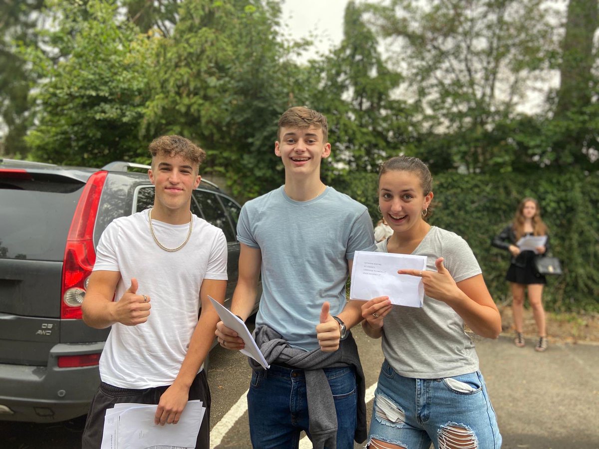 CCChalfonts's tweet photo. A huge congratulations to our year 13 students who received their results today. We wish you all the best as you set out on your next adventures! #cccresults #cccsixthform https://t.co/Kral4ke7Cx