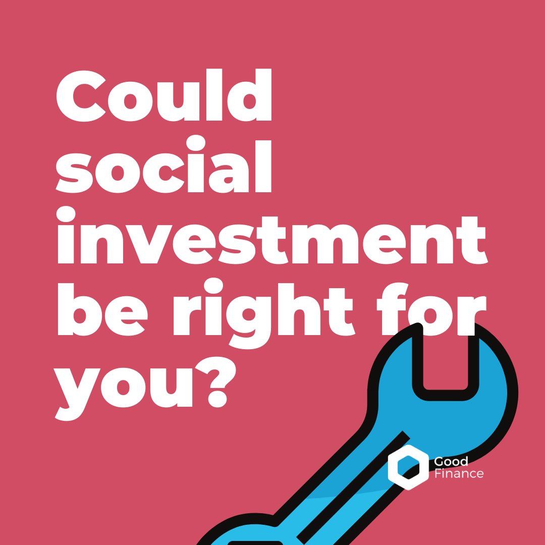 Could social investment be right for your #SocEnt or charity? 🔧

The Good Finance diagnostic tool takes 2-3 minutes to complete and will help you understand if it's something your worth considering -

buff.ly/2NwtWQU