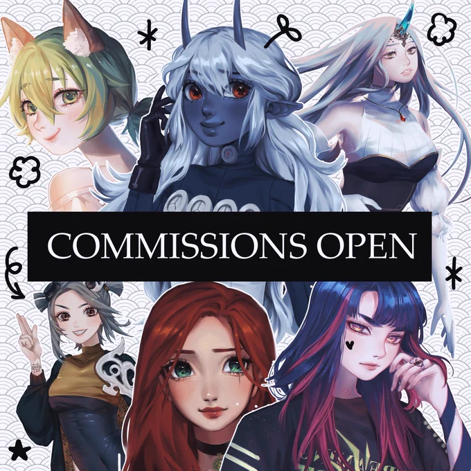 I redid my commission sheet ? this way you get a better feeling of what I do and more options to choose from :3! Shoot me a pm if you want to commission me ? 
I'm also super grateful for any retweet ???? 
#commissionsheet #commissionsopen 