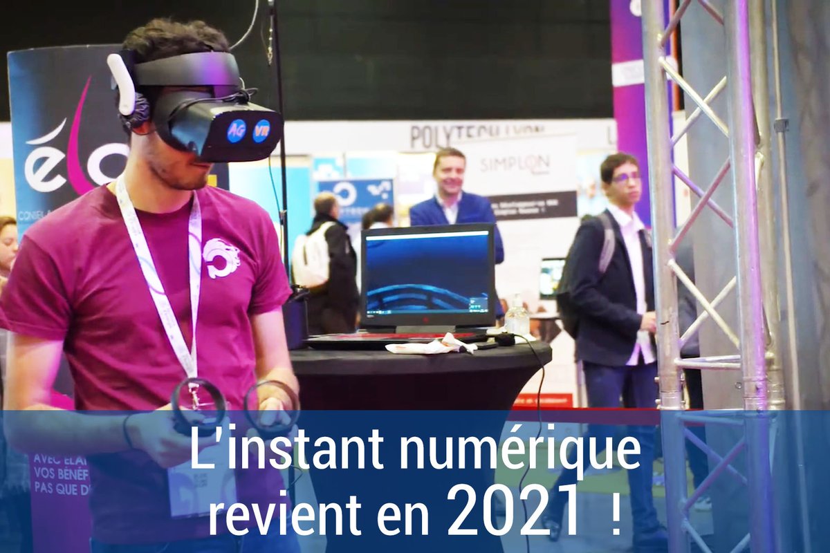 Le salon L’instant numérique revient pour une 7ème édition en février 2021. 
➡️L’instant numérique se réinvente pour cette édition avec de nombreuses nouveautés au programme !
➕ d’infos à venir très rapidement. 
Nous avons hâte de vous retrouver ! 😊