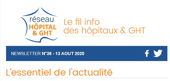 ReseauHetGHT's tweet photo. #Newsletter38 de @ReseauHetGHT : Retrouvez les femmes et les hommes qui font l’hôpital et sont au cœur de sa nouvelle organisation en GHT https://t.co/eRH22SIvkF https://t.co/4BNfvqGc1G