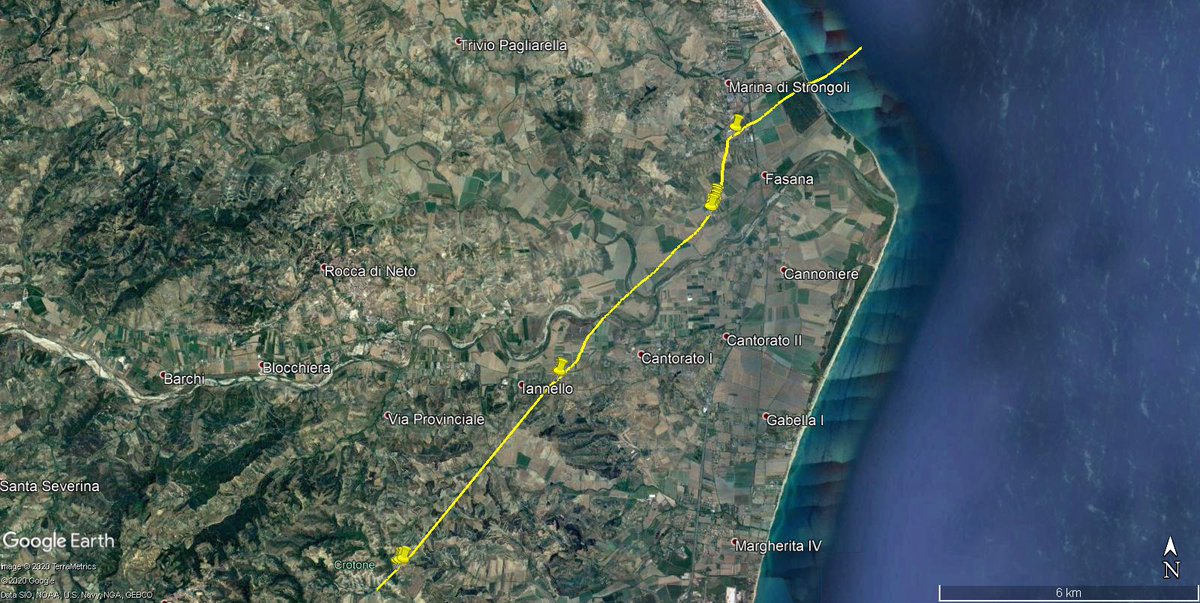 #5: likely F1 that damaged crops, trees, roofs and greenhouses, along with throwing for several meters a few empty trailers