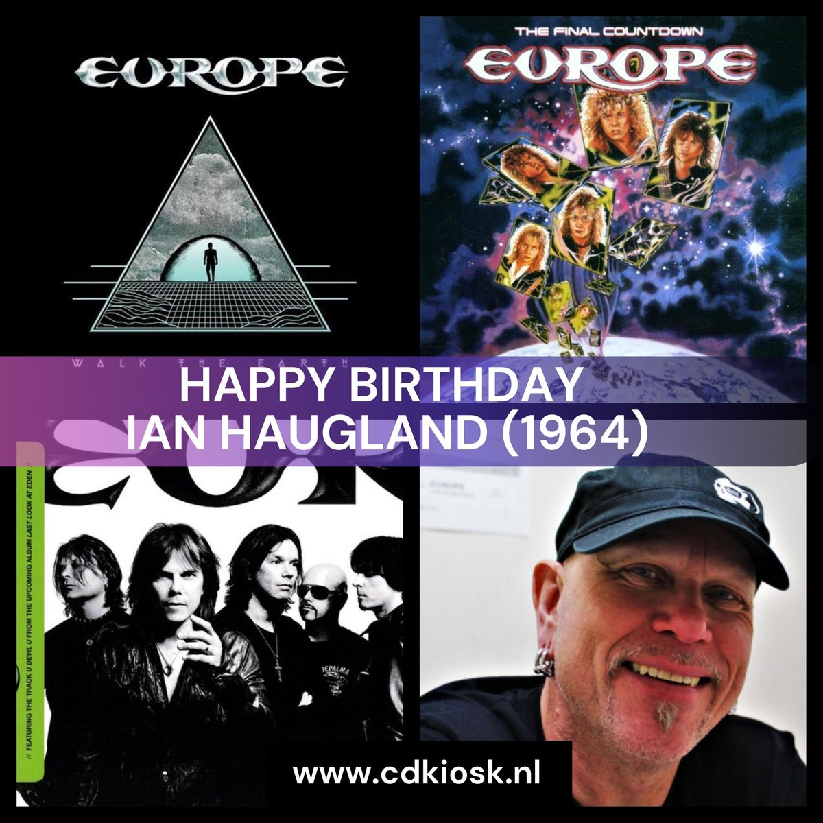 Happy Birthday Ian Haugland!

#europetheband #heavymetal #hardrock  #johnleven #micmicheali #joeytempest #johnnorum #ianhaugland #swedenrock #drummer #europe #europeband #happybirthday

#new #music #cdkiosk #deschakel #oss ##lp #dewinkeliervanhier #loveyourlocalrecordstore