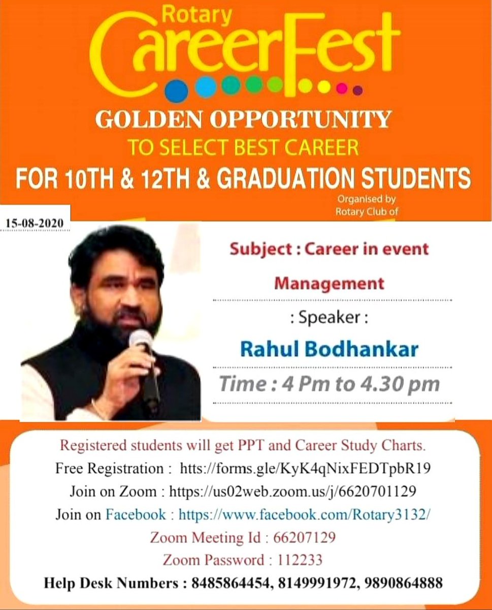 Learn more about career in Event Management!