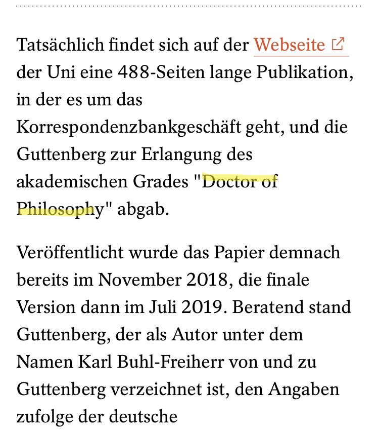 jsprondel's tweet photo. Größte Angst: Dass Medien jetzt direkt dazu übergehen, #Guttenberg als „Philosoph“ zu titulieren... #PrechtSyndrom https://t.co/kFNgAkBlkg