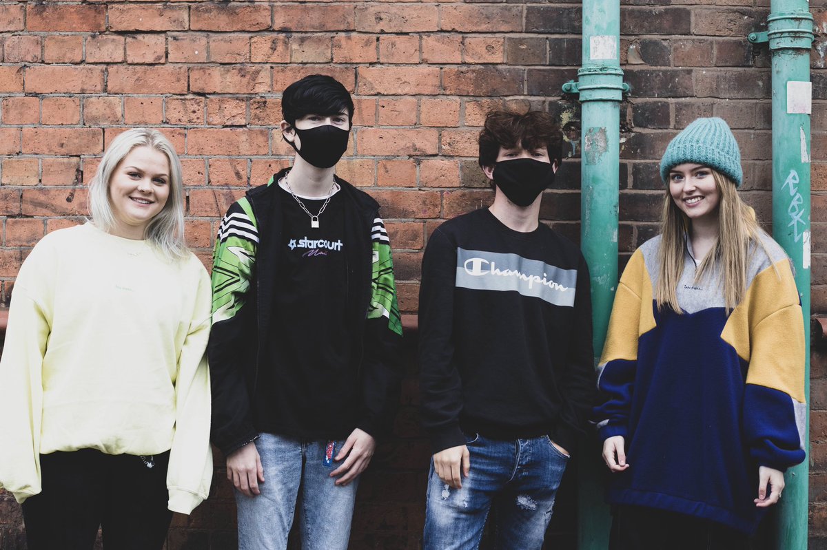 Rae, Sophie, Tom and Dom - TikTokers.

As a city, how do you think Birmingham will come out of this lockdown?

Rae: Gradually. Social distancing regulations will be continued for a long time in the future.

#brumonbrum #birmingham #portraitphotography #lockdown #tiktok