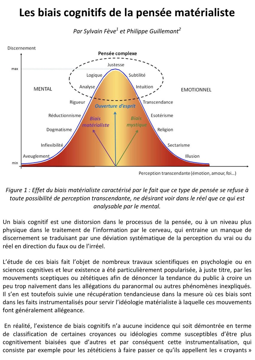 #SecteZ 8Si la zététique vous tente par son rejet de l’inexplicable, sa confusion non-démontré/indémontrable, sa phobie irrationnelle de l’inconnu, son dogmatisme matérialiste et son suivisme des normes dominantes, analysez donc vos propres « biais » !  http://www.doublecause.net/biais/Biais_materialistes_170119.pdf