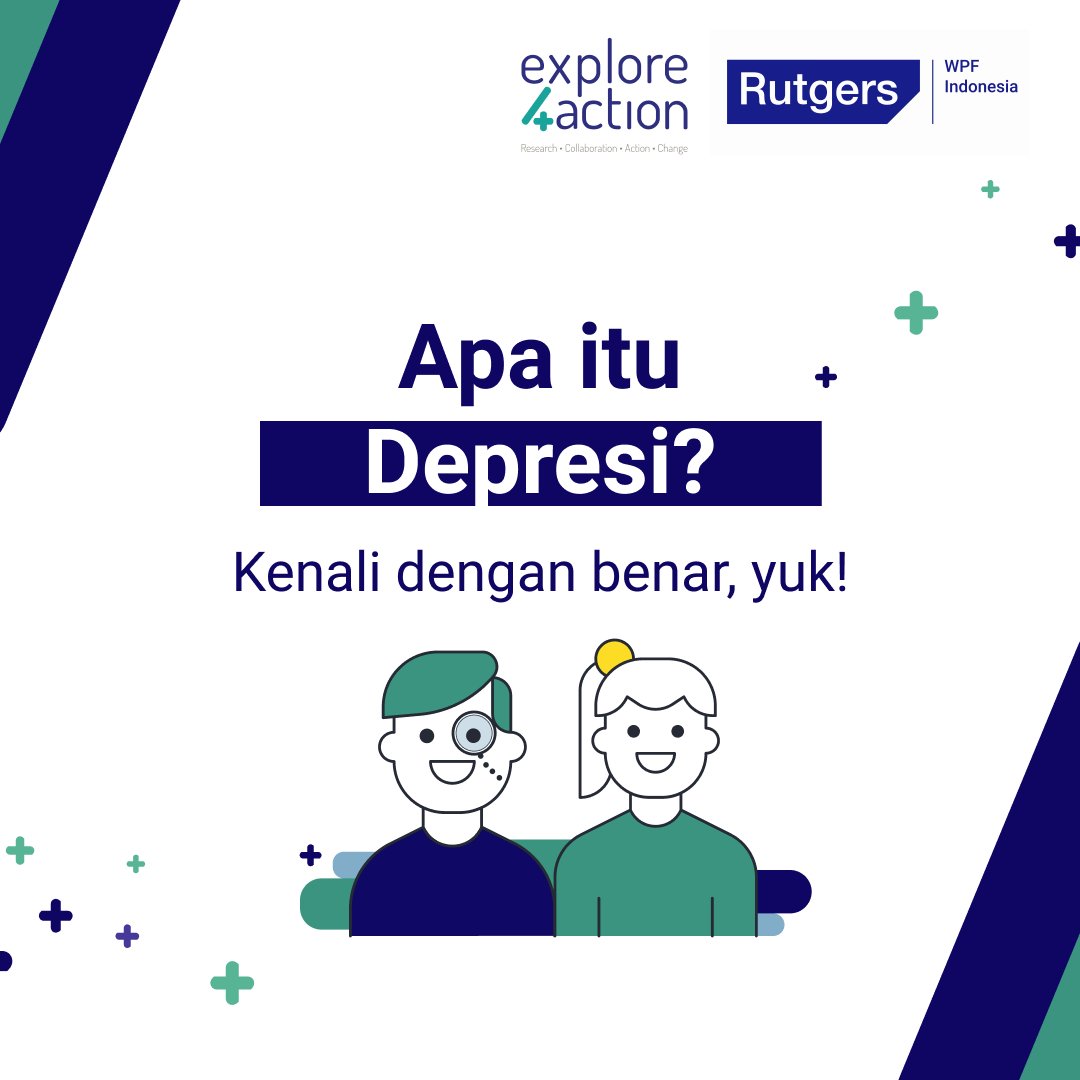 Halo! Apa kabar kamu hari ini? Semoga kamu hari ini baik-baik saja.

Ingat pembahasan mitos dan fakta mengenai depresi sebelumnya? Kali ini, kita akan membahas lebih dalam terkait depresi.

Sebenarnya, depresi itu apa sih?

Mari kenali dengan benar!