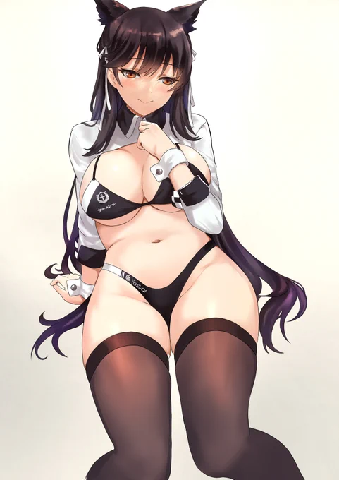 #アズールレーン 
#アズレン 
愛宕描いたよ。 