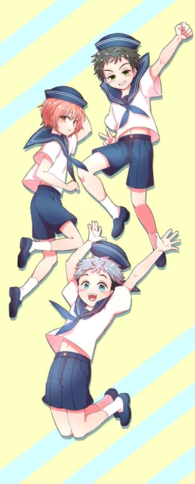 サイズ大きくしたついでに背景別バージョン 