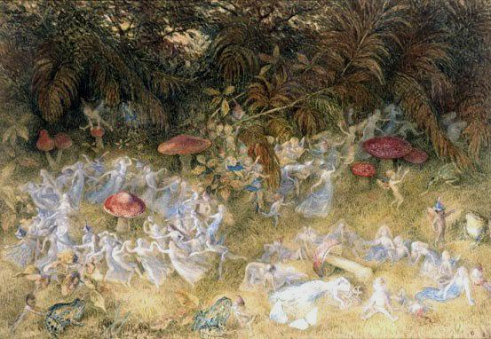 The most popular story is that these are left behind by the footsteps of dancing fairies. They might even still be there dancing, just invisible to your mortal eyes.  #FolkloreThursday