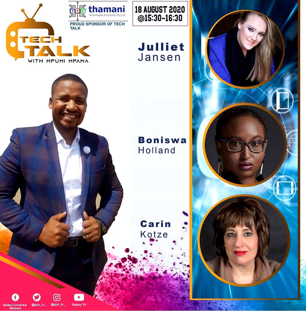gun_tv_'s tweet photo. Look out for another episode of Tech Talk, next week Tuesday afternoon. Hosted by @mpumi_mpama on @gun_tv_ .

#starsat #Channel500 https://t.co/SINtgDHQAC