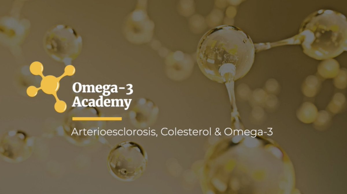 omega3academy's tweet photo. Ya está disponible el primer Webinar de Omega-3 Academy.
Arterioesclerosis, Colesterol &amp; Omega-3, impartido por el Dr. Sergio Mejia Viana y el Dr. Peter Lembke.

https://t.co/u3ygSDtXlN

#omega3
#formacion 
#webinar
#salud
#colesterol
#arterioesclerosis https://t.co/SttCqafsay