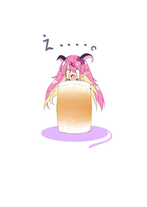 なんか生み出してしまった…まぁこれはこれでかわいいよねっ!ね?
#まのあろ絵 