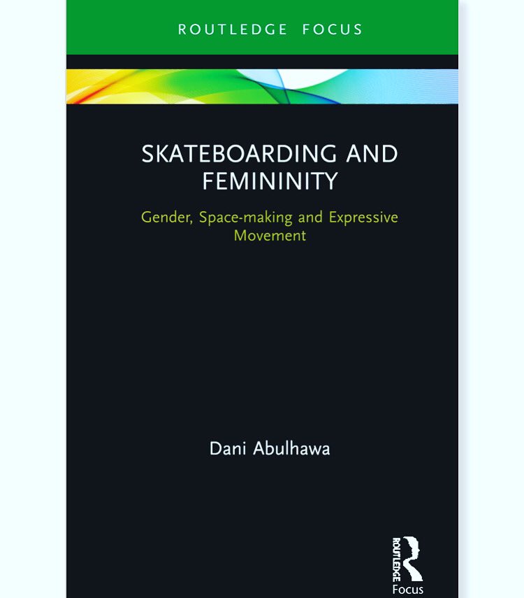 My book, Skateboarding and Femininity is available for pre-order. Released on 28th August. Please share. Hardback is £45 but there’s also an online version for £15. #skatetwitter #skateboarding #gender #physicalculture #performance #movement