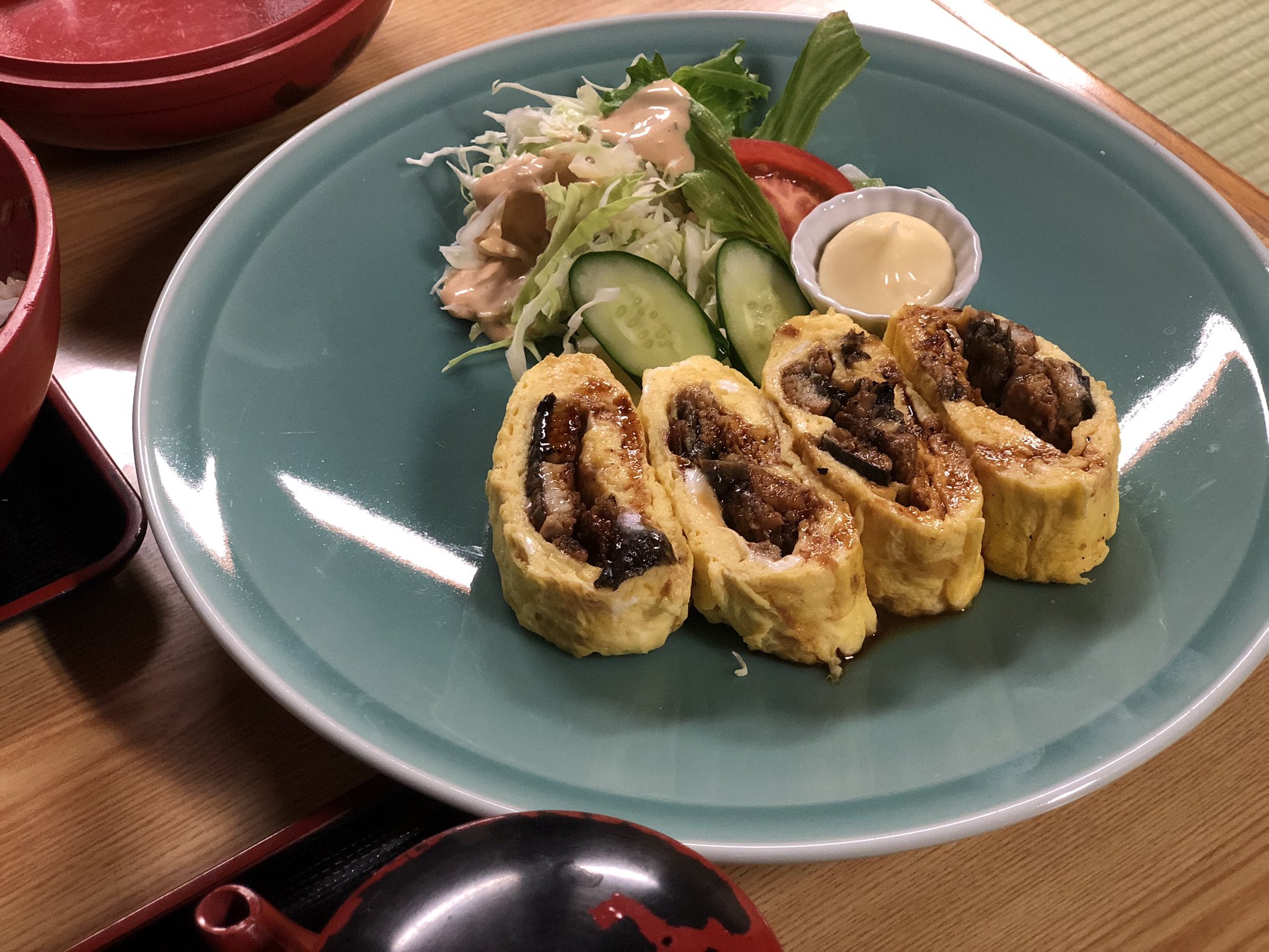 Hiro ｺﾃｺﾃﾚｰｼﾝｸﾞf1ﾁｰﾑ 晩ご飯は岐阜県羽島市の魚勝 お庭を眺めながら食べるひつまぶしは最高 岐阜県 羽島市 魚勝 うなぎ T Co Vckwriqesk Twitter