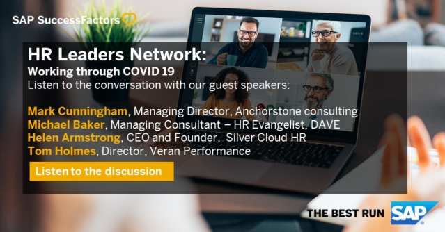 Listen to our panel discussion with special guest trusted advisors who play a crucial role in shaping digital transformation programs. Hear their views on topics impacting #HR leaders in the current C-19 environment: url.sap/9xqvk3 <a href="/SAPUKIreland/">SAP UK & Ireland</a> bit.ly/3kGhpMN