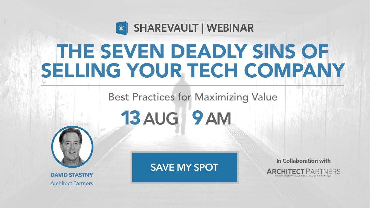 johnbadger's tweet photo. Last chance to join us! Veteran technology dealmaker David Stastny returns to share his winning approach to lead outstanding outcomes while avoiding pitfalls. SAVE YOUR SEAT: https://t.co/vYeLDxJ7Nj | #tech #buyside https://t.co/ngDw6dilUP