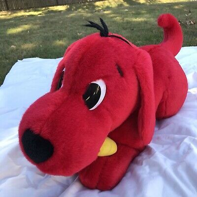 clifford the big red dog stuffed animal large