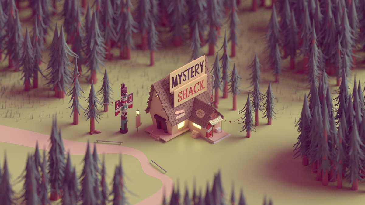 beastochahin's tweet photo. One of the projects I lost the original files for.
I've been backing up projects ever since either on an external hard drive or the cloud 😂 
#blender #isometric #gravityfalls https://t.co/OEEVdGzqS9