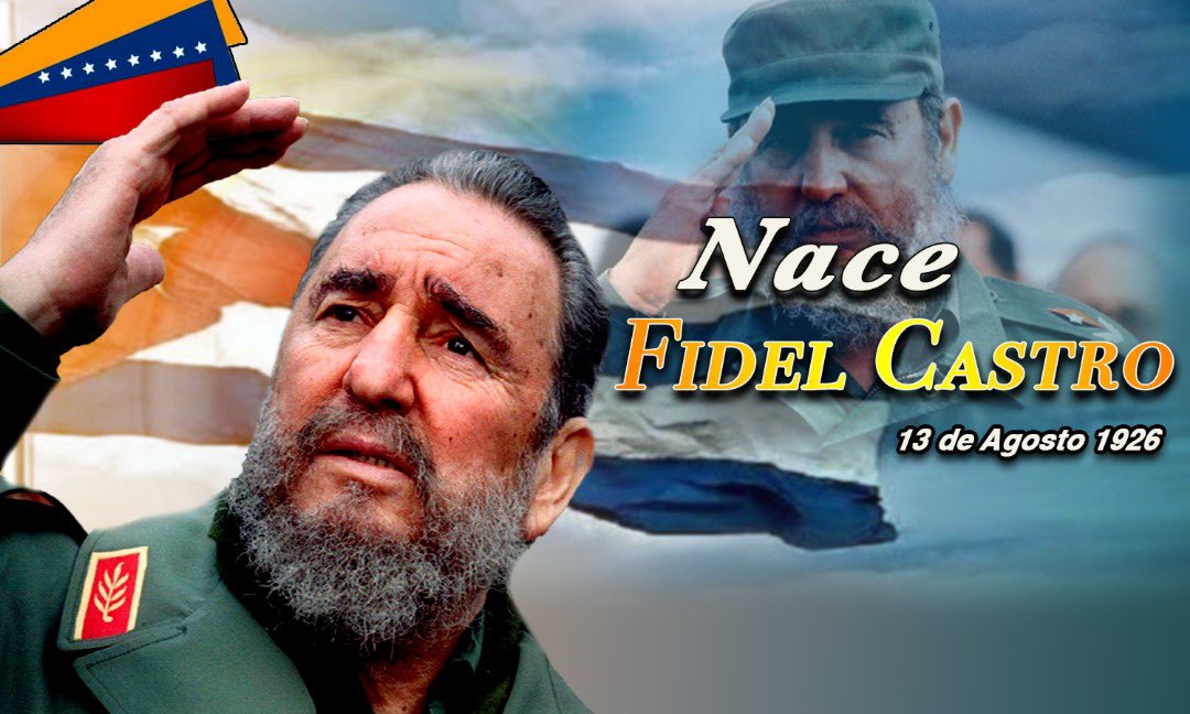 Con su indoblegable voluntad de revolucionario, estadista y soldado de las ideas, Fidel es sin lugar a dudas el titán de las luchas antiimperialistas del siglo XX; aún resuena su voz entre los pueblos dignos del mundo que enarbolan las banderas de la libertad y la justicia.#13Ago