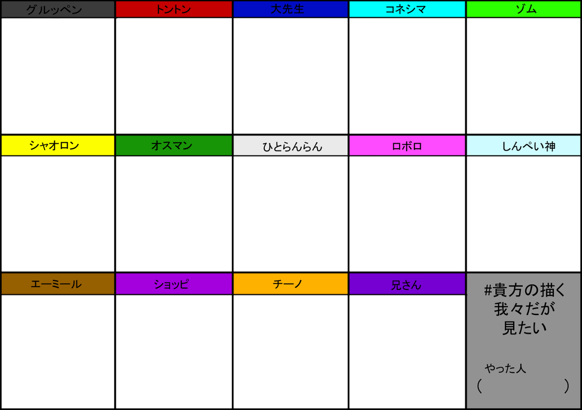 佐久間ラウ この前描いたのを描き忘れ直した完成版 Wrwrdfa 貴方の描く我々だが見たい