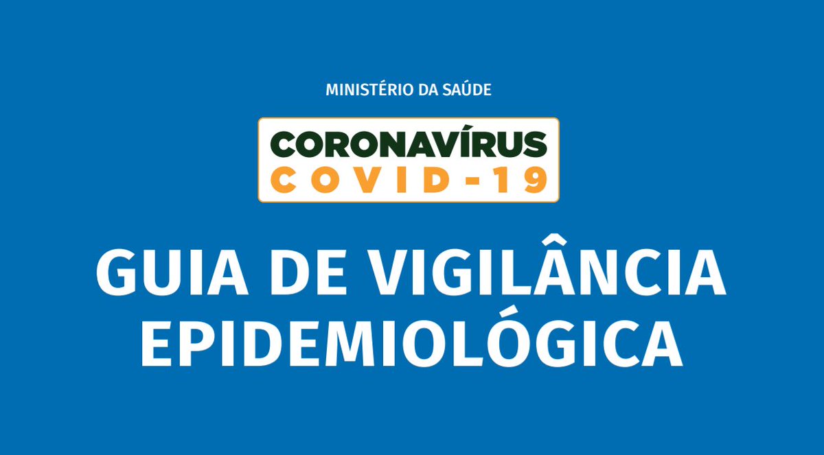 conasems's tweet photo. O Ministério da Saúde revisou o Guia de Vigilância Epidemiológica – Emergência de saúde pública de importância nacional pelo Coronavírus 2019. 

Confira as atualizações do documento no nosso site: https://t.co/6mRrfinUAB https://t.co/ffEkDKMt4r