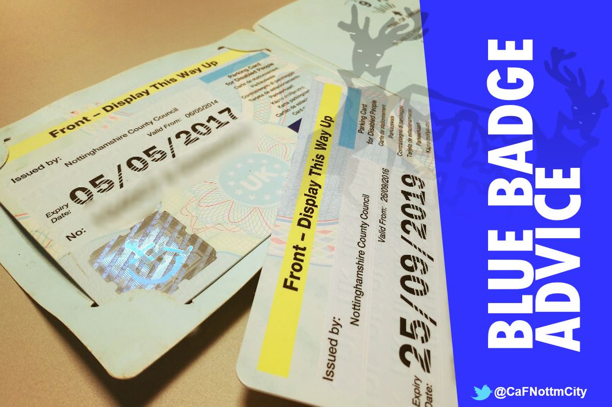 Please ensure that your #BlueBadge is displayed correctly when #parking

Officers need to be able to see 
1️⃣Expiry date
2️⃣Hologram &amp;
3️⃣Badge reference

Unfortunately some badge abusers cover details to stop us checking #ItDoesntWorkThough 

#RespectTheBadge #Nottingham