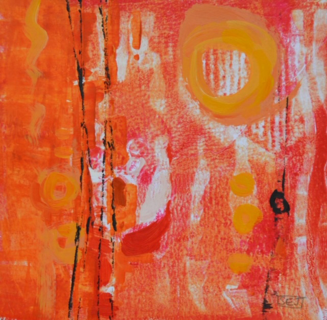 S_Jennings_art's tweet photo. Late Summer 2 (6 x 6” mixed media and monoprint on paper). I am enjoying playing with texture at the moment and working over mono prints adds an extra dimension. Hope you like..... #abstractart #hotcolours #interiordesign #interiors #artforsalebyartist #shopstamford https://t.co/QeEhJgO78Z