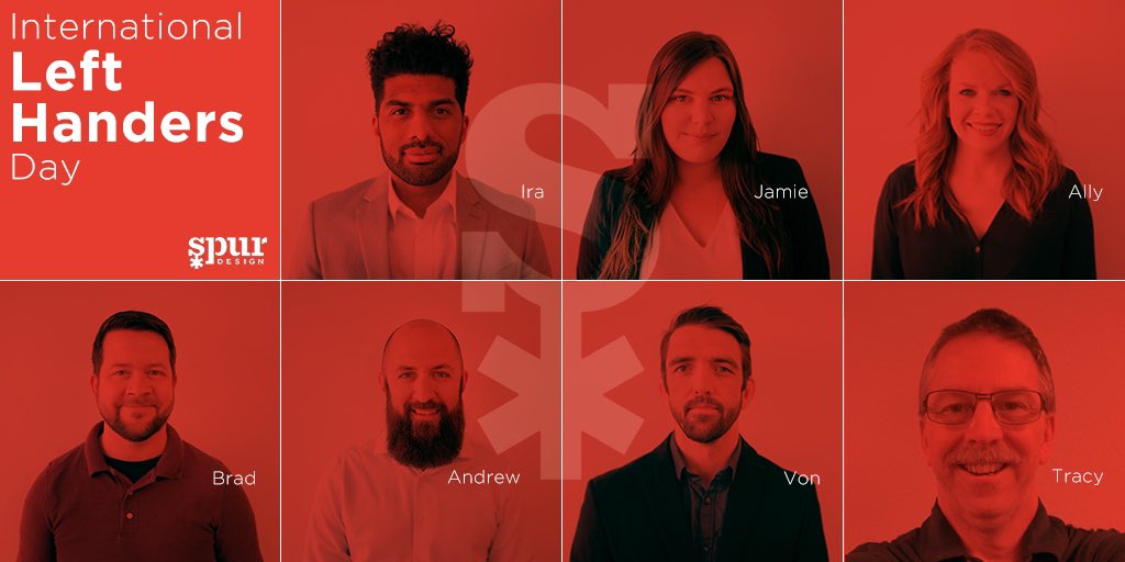 SpurDesignOKC's tweet image. About 10% of people in the world are left handed, (almost 827 million people). And Spur has 7 of them! Happy International Left Handers Day! 🖐 #spurdesign #spurdesignokc #spurdesignaz #lefthanded #lefthandedday #lefthandedpeople #lefthandedness #lefties #leftiesunite #leftielife