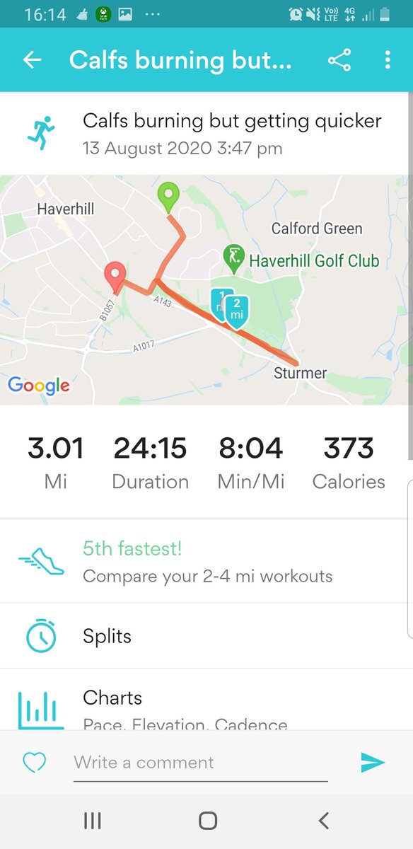 MattSteed5's tweet photo. 3 miles stiff as f calfs and getting better now as my cool down 600m walk to the gym where it's time for chest and tricep day #cardio #run #gettingquicker #fitness #gymtime #weights #alwayslookforward #ThursdayMotivation #thursdayvibes #sprintstomorrow https://t.co/5LdVTvk5Nh