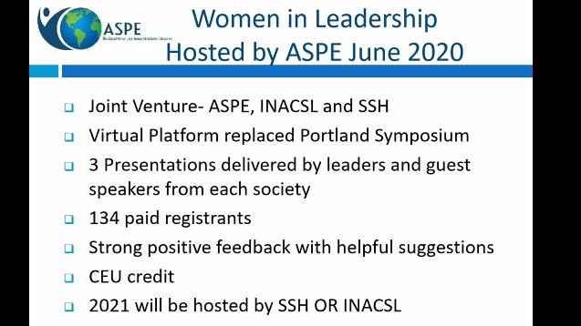 banaltra_glas's tweet photo. Sorry I missed this in June. Maybe next year #ValerieFulmer 🤞#WomeninLeadership #ASPE2020 @ASPE_Tweets https://t.co/GipeRbftKi