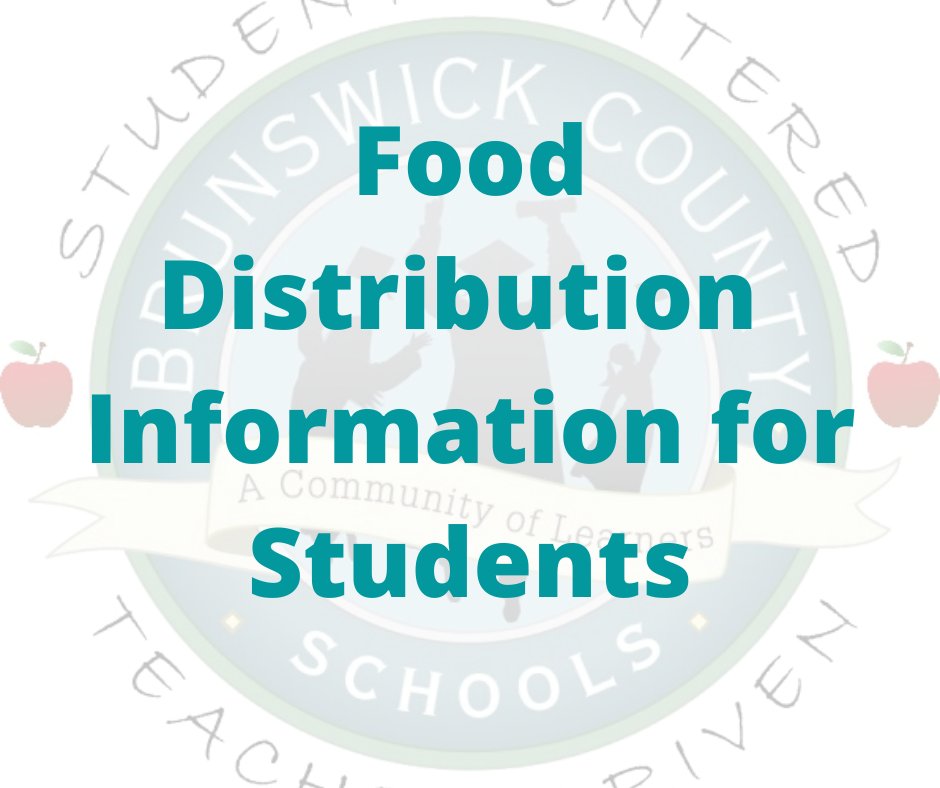 STUDENT MEALS: The current curbside student meal program at the 3 high school locations will run thru Aug 31.
(NBHS, SBHS, WBHS/M-F 11am-1pm)
⚠️Please note, a new student meal pickup service will begin Sept. 1st and we'll have more info on the process coming the week of Aug 17.