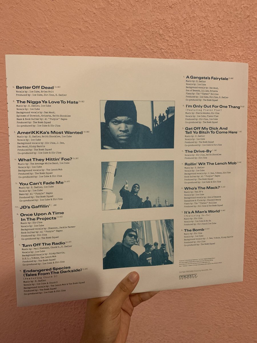 amerikkka’s most wanted (with cool sleeve) - ice cube